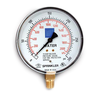 Manómetro FPPI 300 PSI