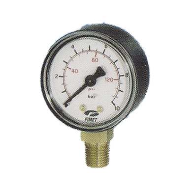 Manómetro Fimet 30 - 400 PSI