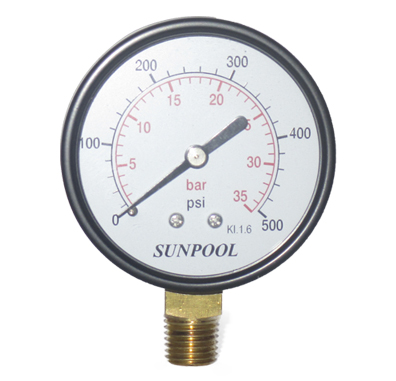 Manómetro Sunpool 60 - 500 PSI