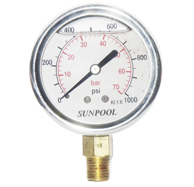 Manómetro Sunpool 100 - 1000 PSI