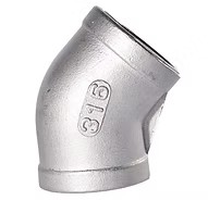 Codo 45° Inox 316