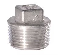 Unión Macho / Tapón Macho Inox 316