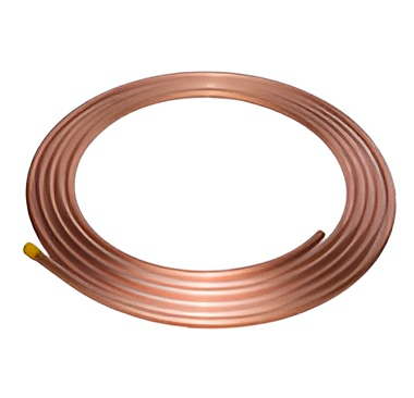 Tubo flexible de cobre