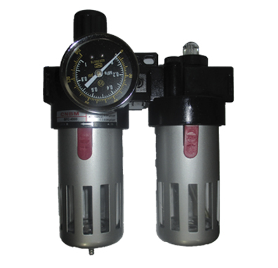 Filtro, Regulador con Manómetro y Lubricante